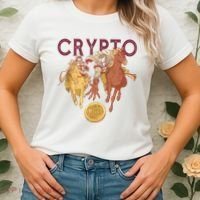 Crypto Knight Warrior Bitcoin Women's T-Shirt thumb 2