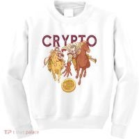 Crypto Knight Warrior Bitcoin Kids Sweatshirt thumb 0