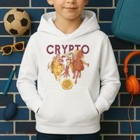 Crypto Knight Warrior Bitcoin Kids Hoodie thumb 2