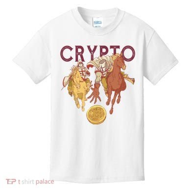 Crypto Knight Warrior Bitcoin Kids T-Shirt