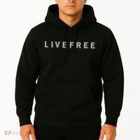 Charlie Kirk Wearing Live Free Hoodie thumb 2