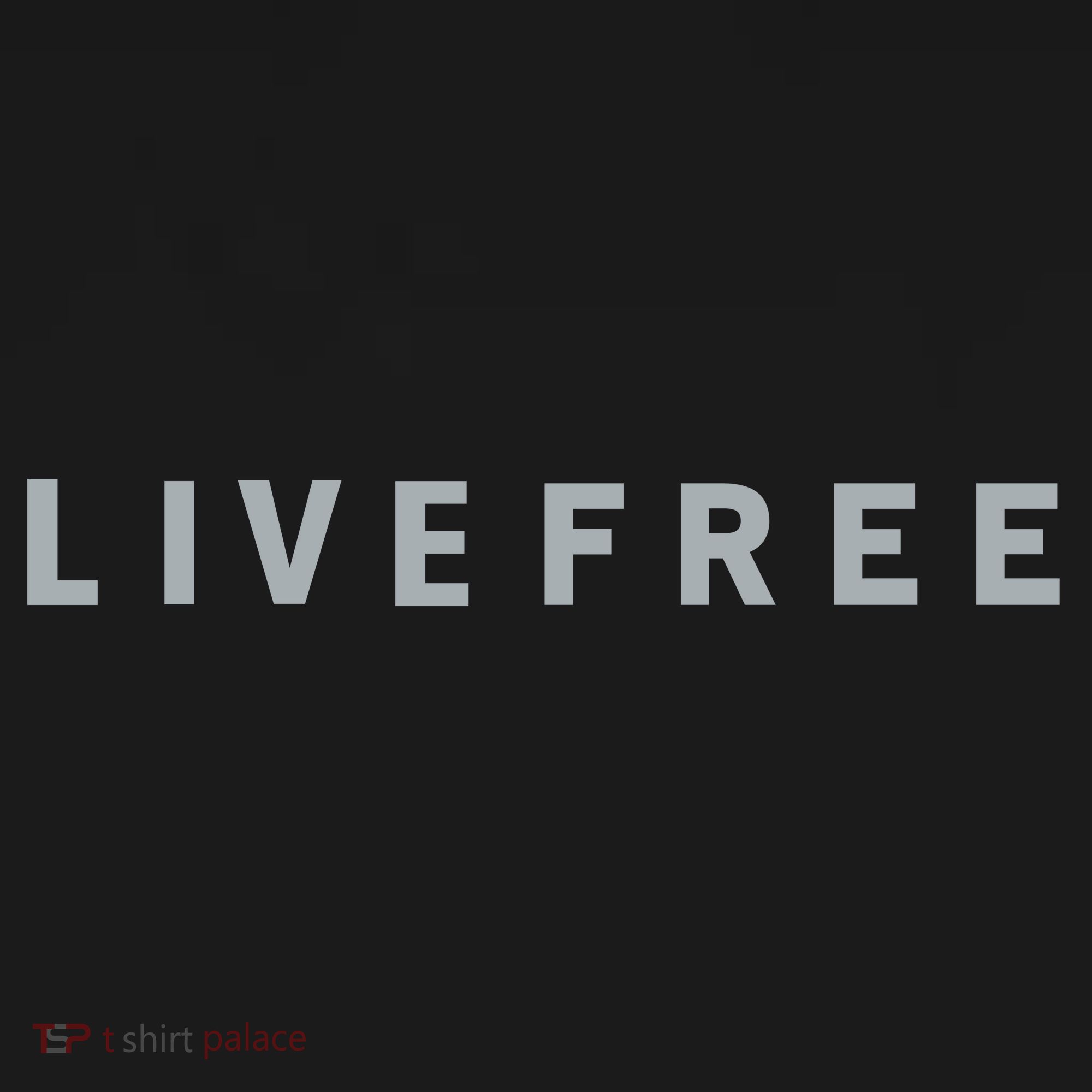 Charlie Kirk Wearing Live Free T-Shirt
