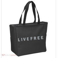 Charlie Kirk Wearing Live Free Tote Bag thumb 2