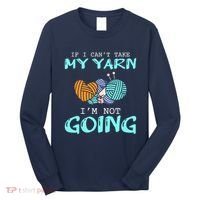 Crocheting Knitting Yarn Funny Knitting Yarn Crochet Long Sleeve Shirt thumb 0