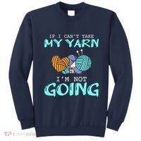 Crocheting Knitting Yarn Funny Knitting Yarn Crochet Sweatshirt thumb 0