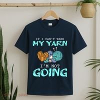 Crocheting Knitting Yarn Funny Knitting Yarn Crochet T-Shirt thumb 2