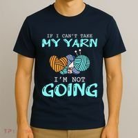 Crocheting Knitting Yarn Funny Knitting Yarn Crochet T-Shirt thumb 3