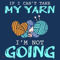 Crocheting Knitting Yarn Funny Knitting Yarn Crochet T-Shirt thumb 7