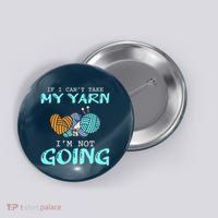 Crocheting Knitting Yarn Funny Knitting Yarn Crochet Button thumb 0