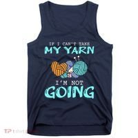 Crocheting Knitting Yarn Funny Knitting Yarn Crochet Tank Top thumb 0