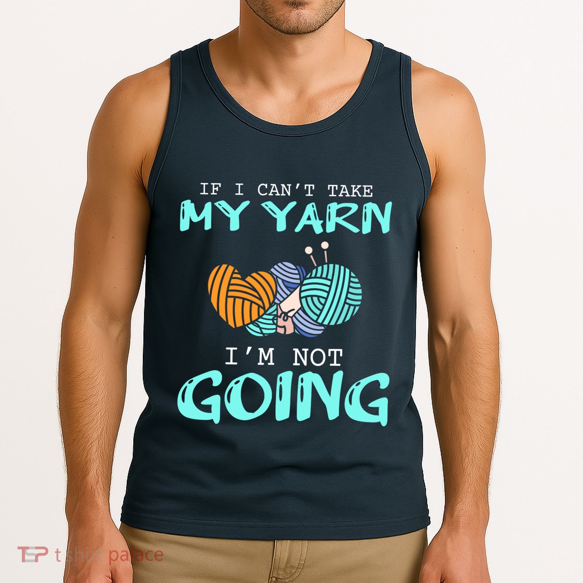 Crocheting Knitting Yarn Funny Knitting Yarn Crochet Tank Top