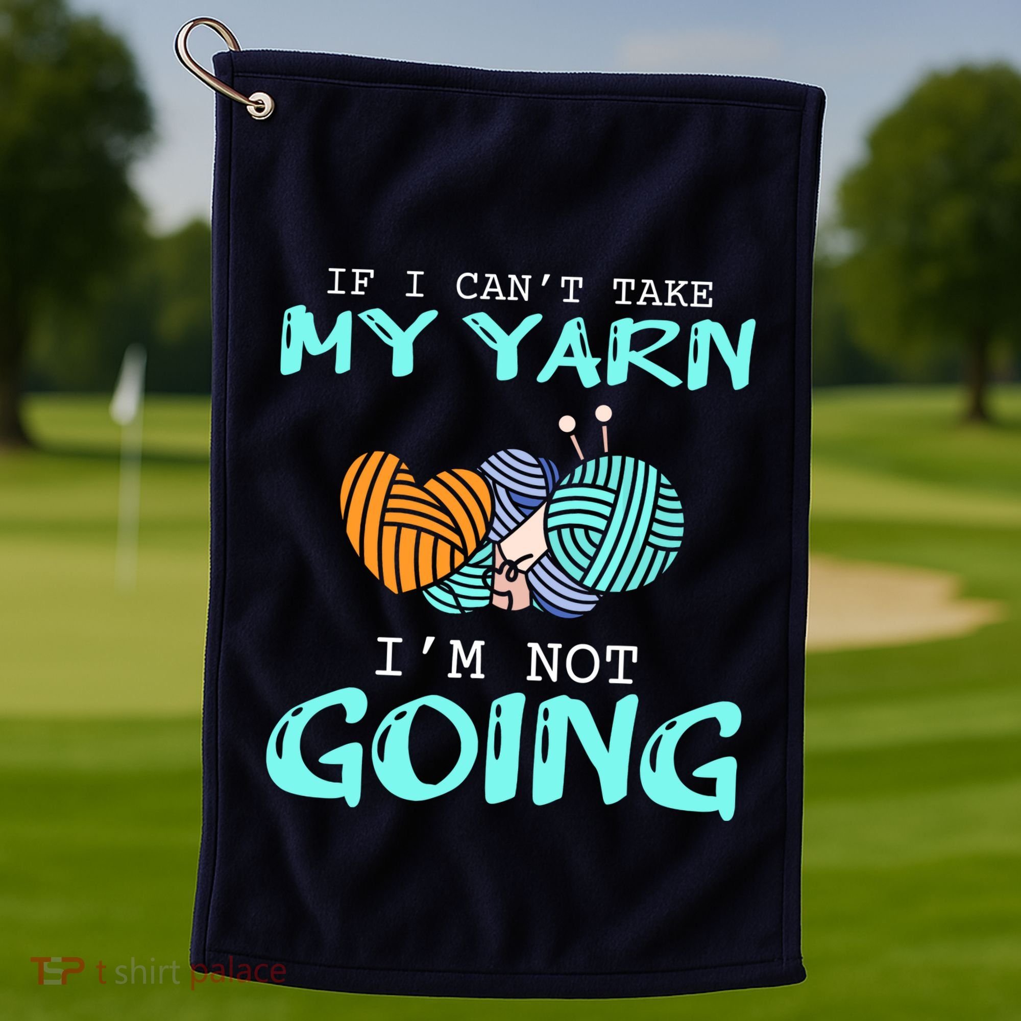 Crocheting Knitting Yarn Funny Knitting Yarn Crochet Golf Towel