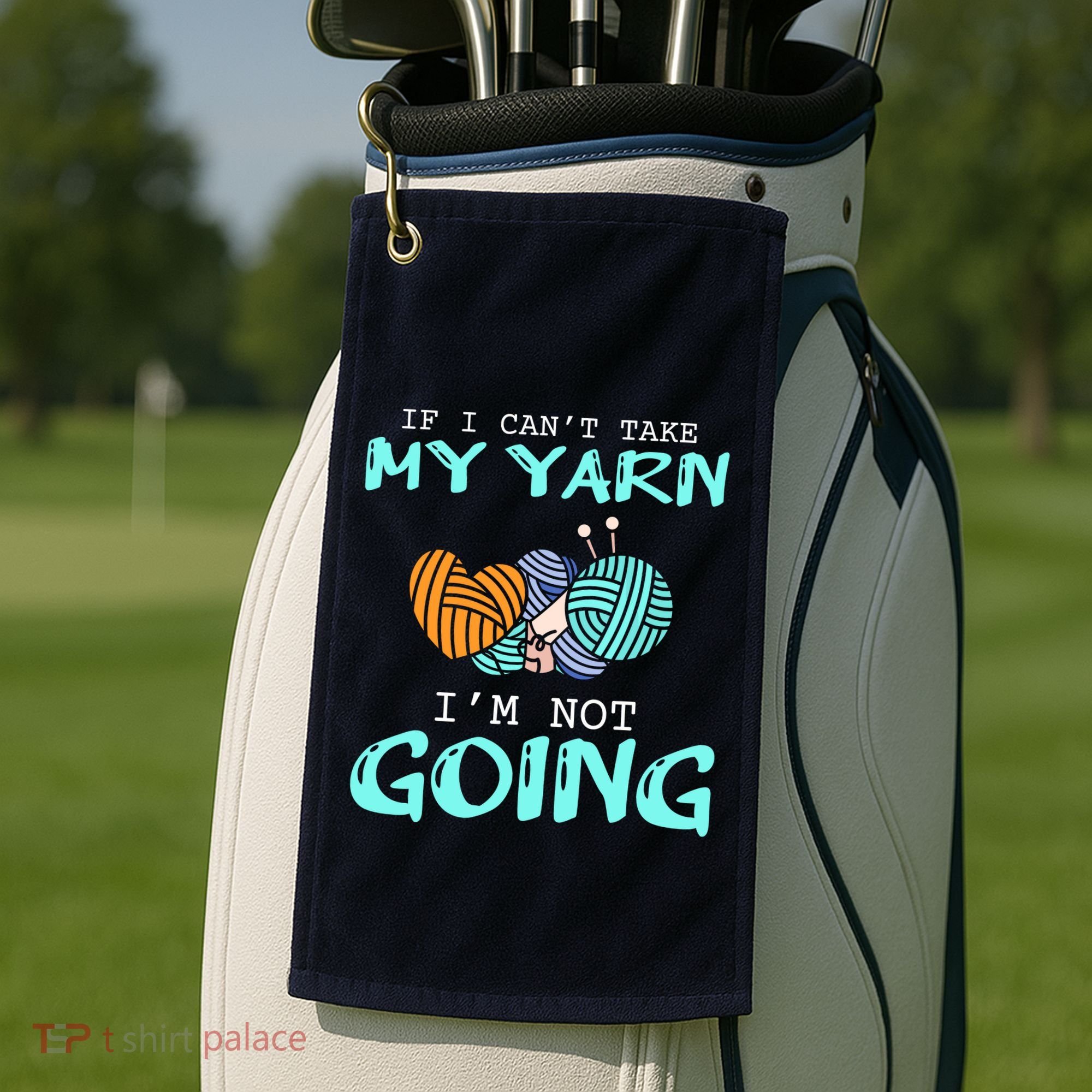 Crocheting Knitting Yarn Funny Knitting Yarn Crochet Golf Towel
