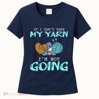 Crocheting Knitting Yarn Funny Knitting Yarn Crochet Women's T-Shirt thumb 0