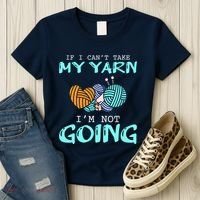 Crocheting Knitting Yarn Funny Knitting Yarn Crochet Women's T-Shirt thumb 3