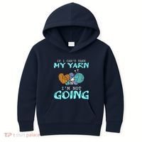 Crocheting Knitting Yarn Funny Knitting Yarn Crochet Kids Hoodie thumb 0