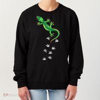 Cool Lizard Art Men Women Herpetology Reptile Lizard Lover Women's Sweatshirt thumb 0