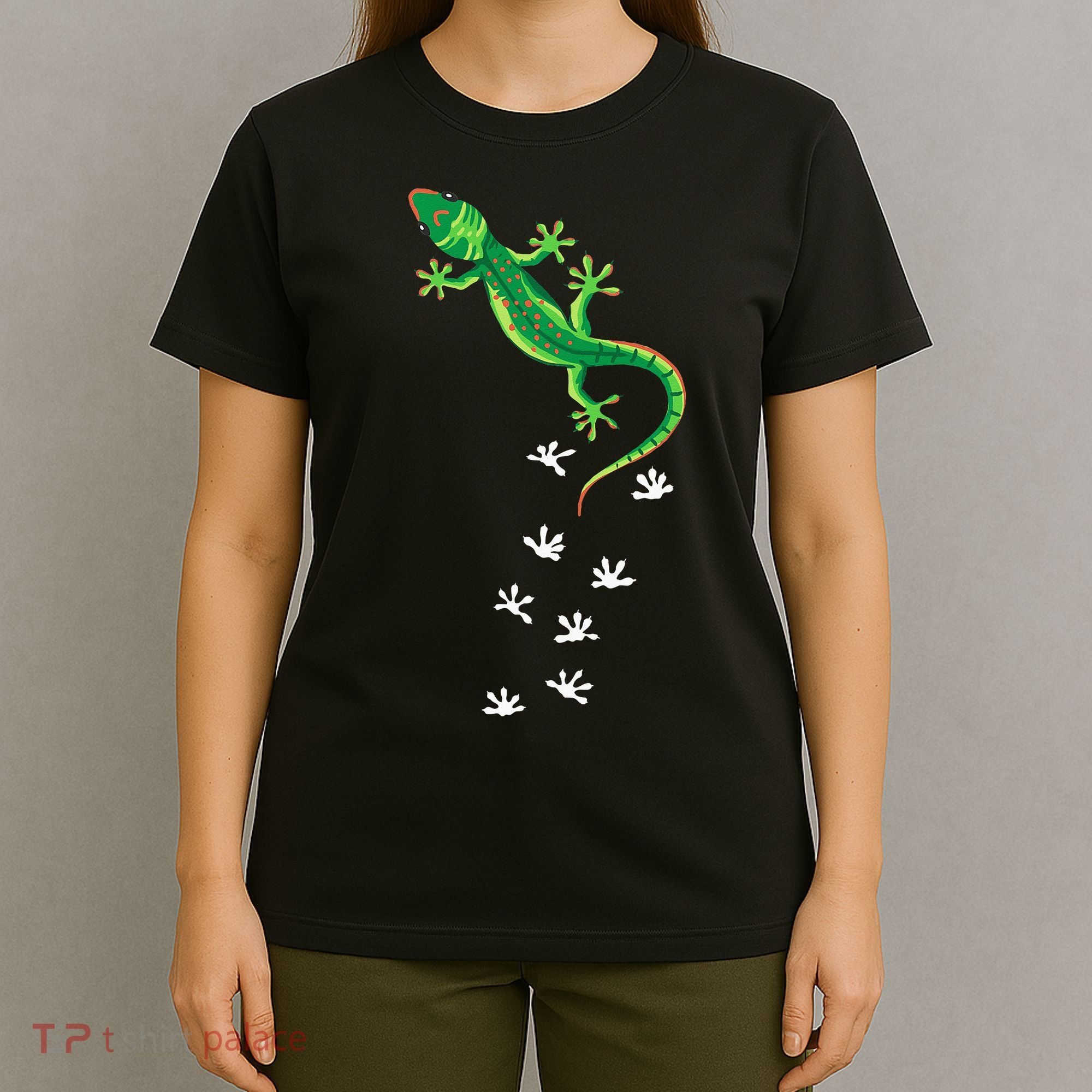Cool Lizard Art Men Women Herpetology Reptile Lizard Lover T-Shirt