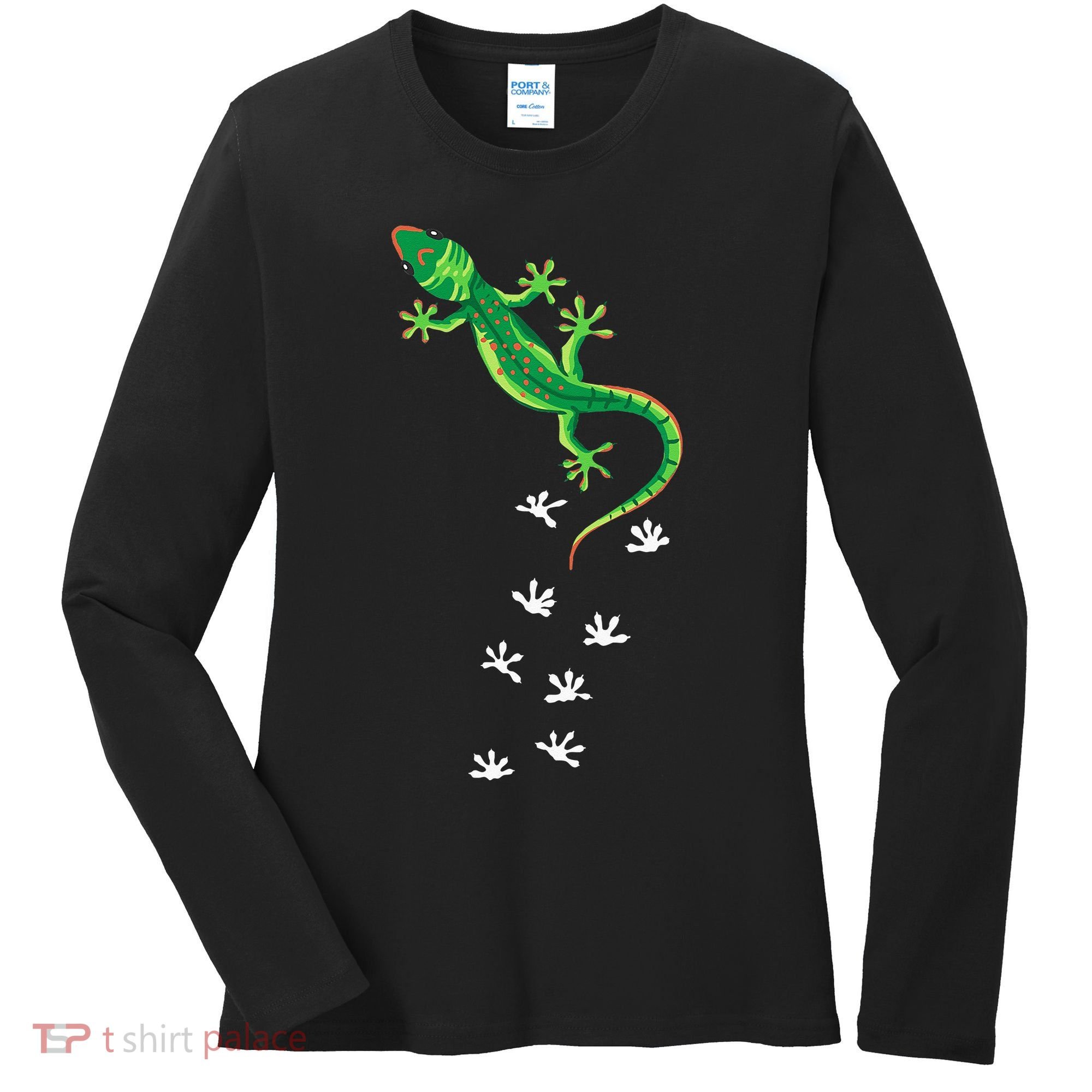 Cool Lizard Art Men Women Herpetology Reptile Lizard Lover Women's Long Sleeve Shirt