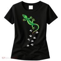 Cool Lizard Art Men Women Herpetology Reptile Lizard Lover Women's T-Shirt thumb 0