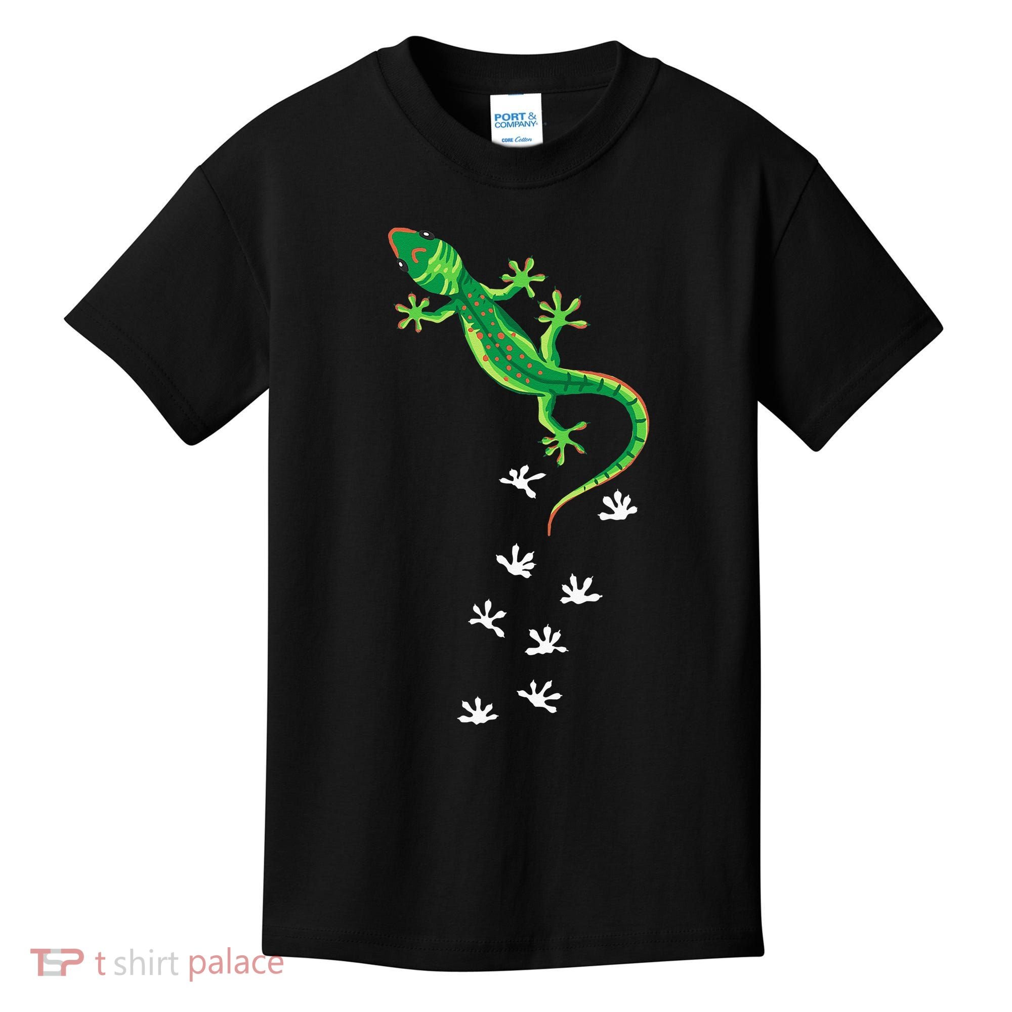 Cool Lizard Art Men Women Herpetology Reptile Lizard Lover Kids T-Shirt