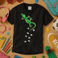 Cool Lizard Art Men Women Herpetology Reptile Lizard Lover Kids T-Shirt thumb 3