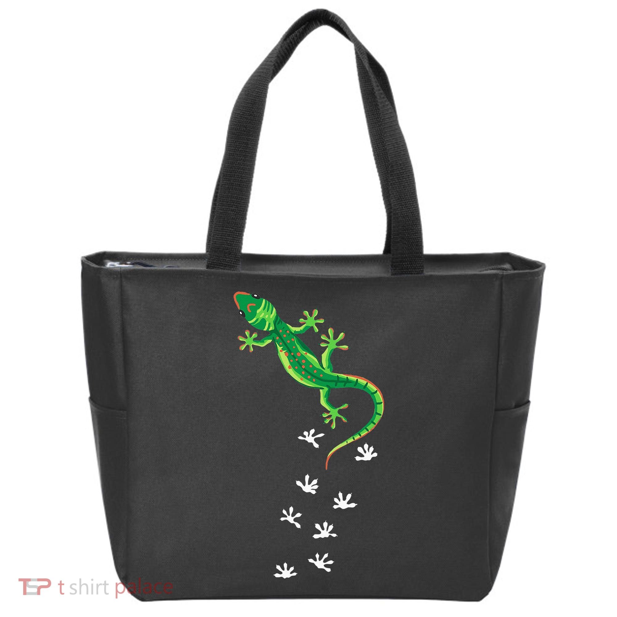 Cool Lizard Art Men Women Herpetology Reptile Lizard Lover Tote Bag