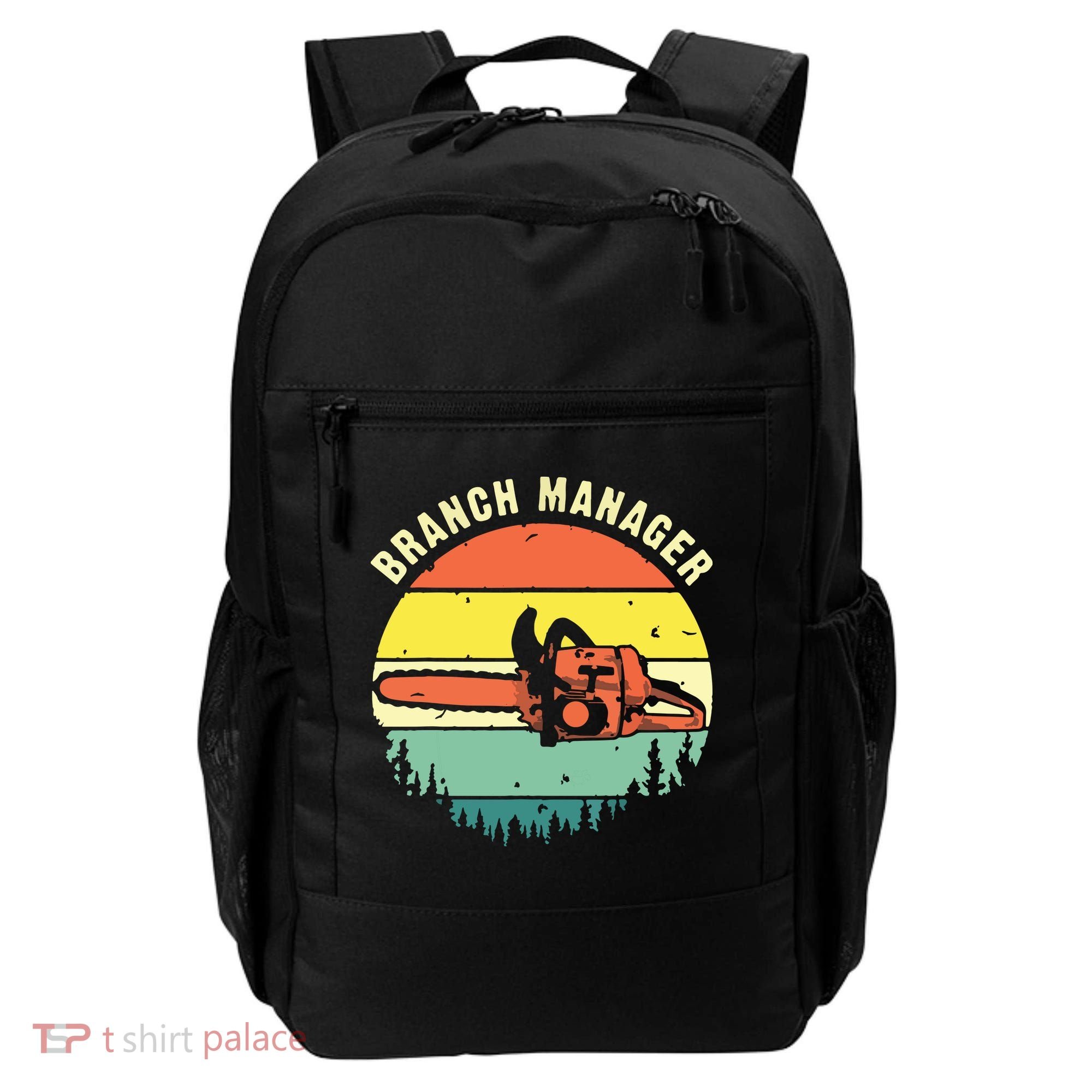 Cool Lumberjack Art Arborist Logger Branch Manager Backpack
