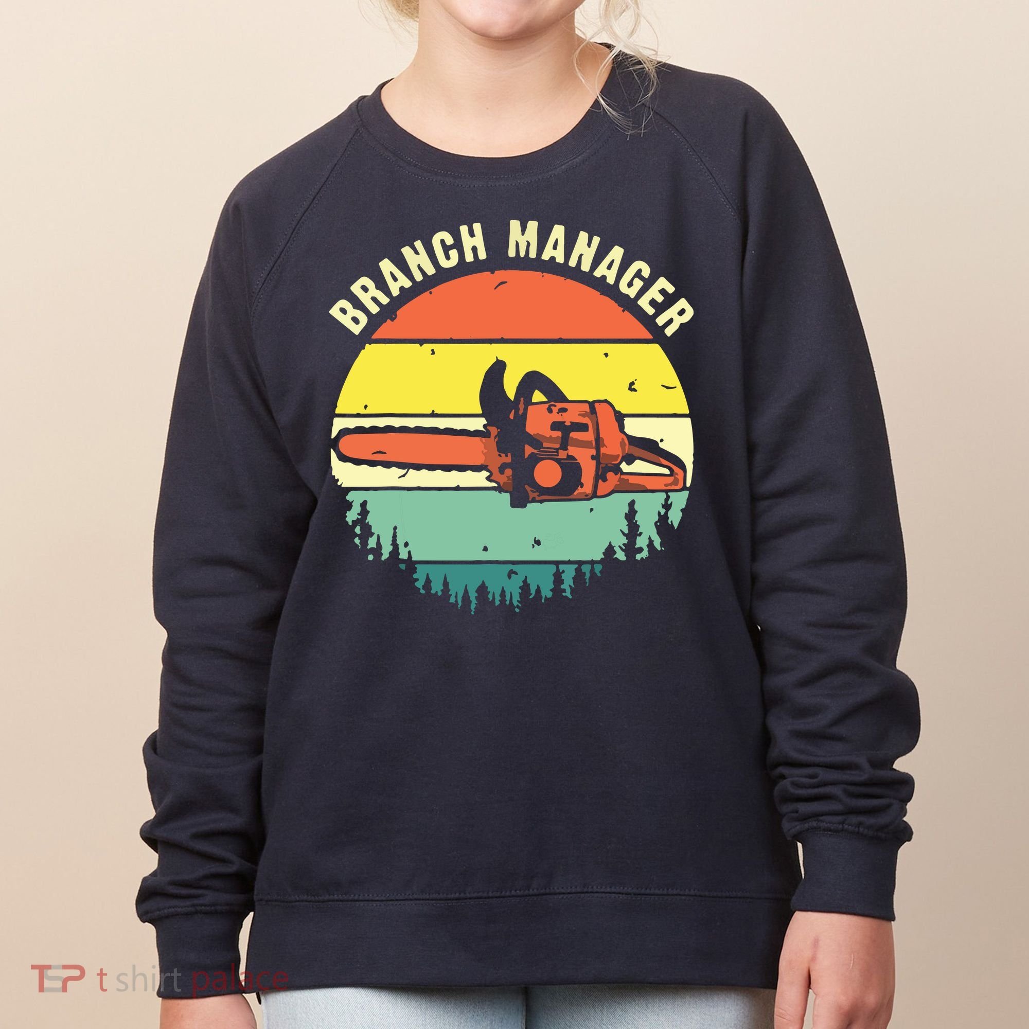 Cool Lumberjack Art Arborist Logger Branch Manager Women's Sweatshirt