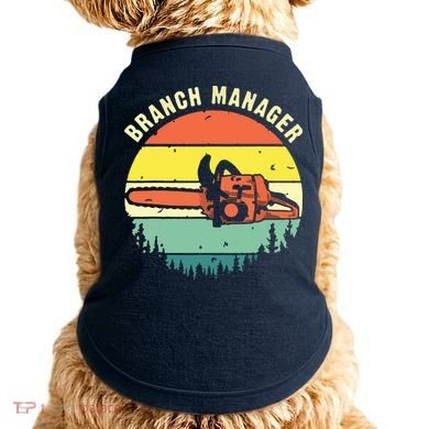 Cool Lumberjack Art Arborist Logger Branch Manager Doggie Tank