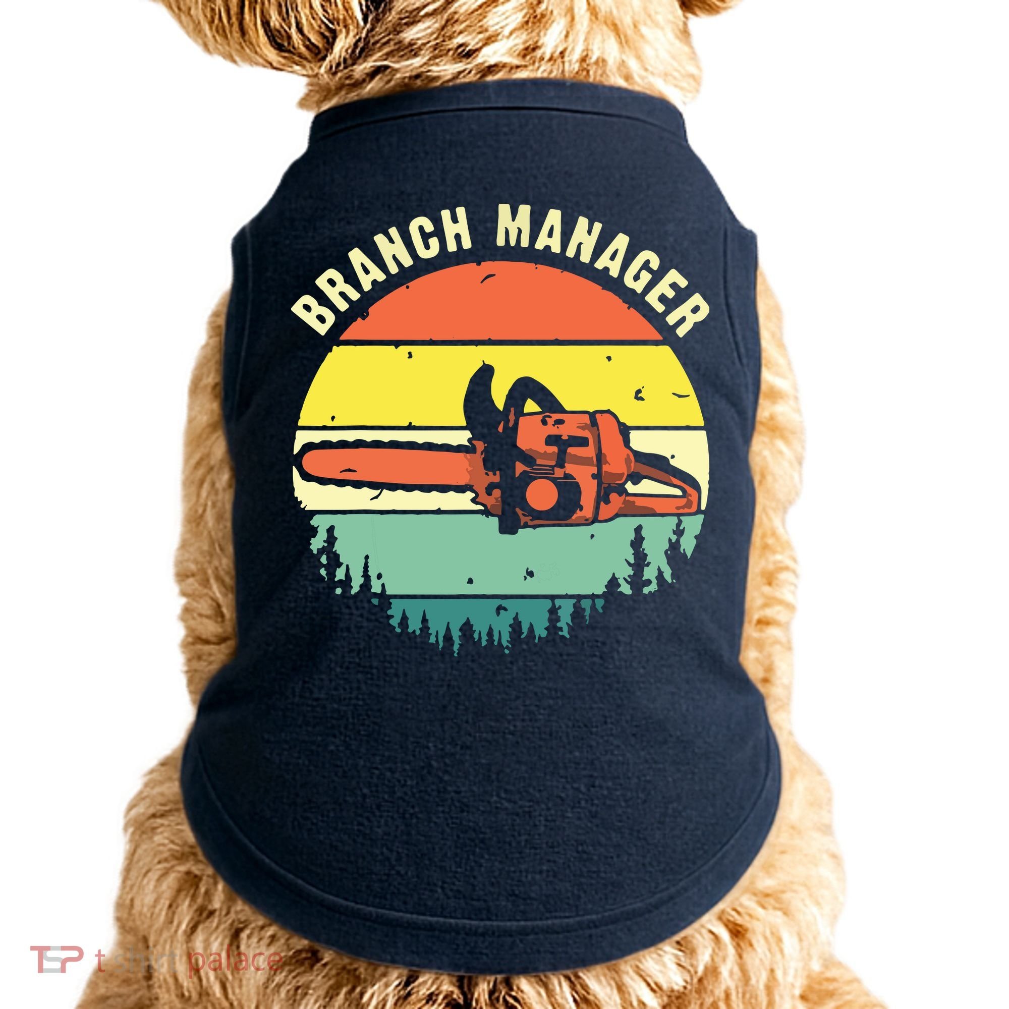 Cool Lumberjack Art Arborist Logger Branch Manager Doggie Tank