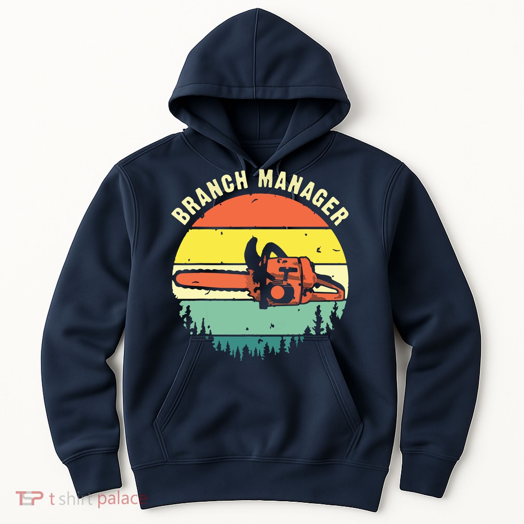 Cool Lumberjack Art Arborist Logger Branch Manager Hoodie