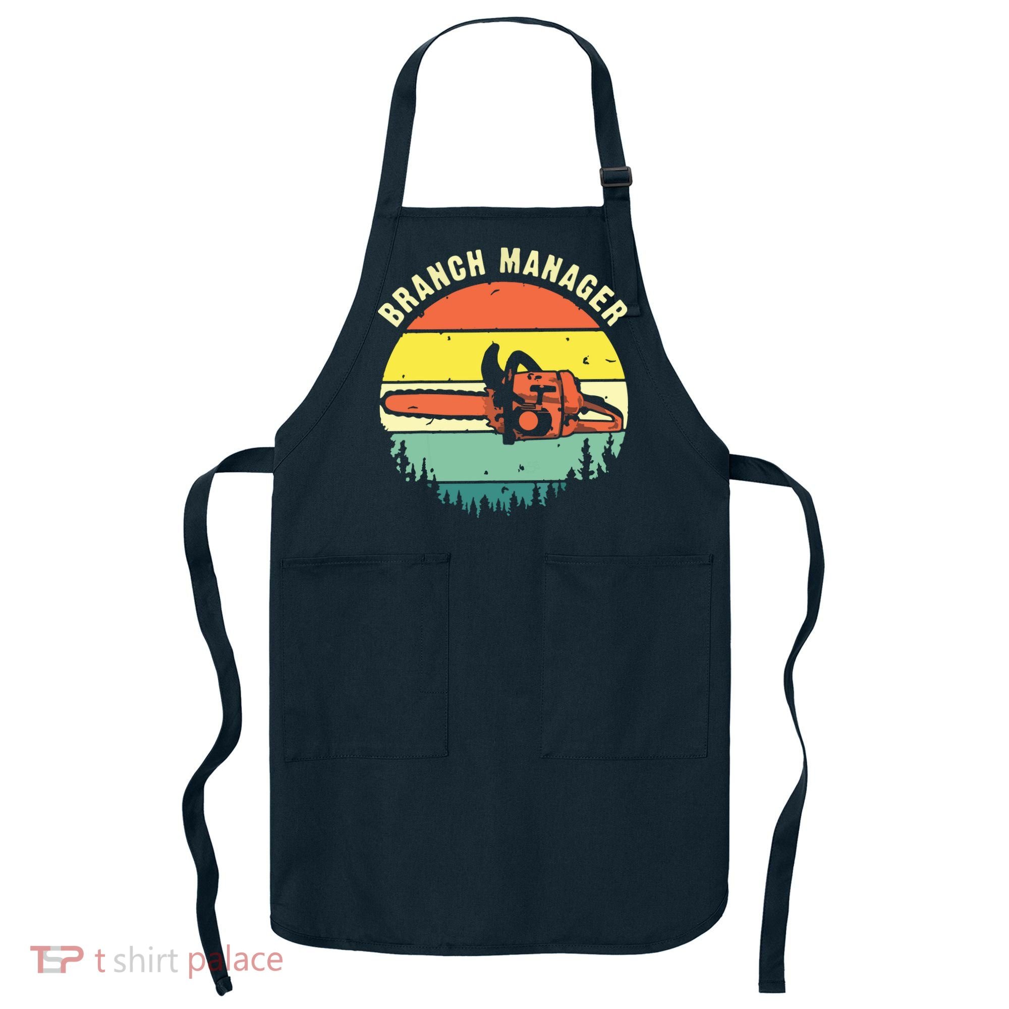Cool Lumberjack Art Arborist Logger Branch Manager Apron