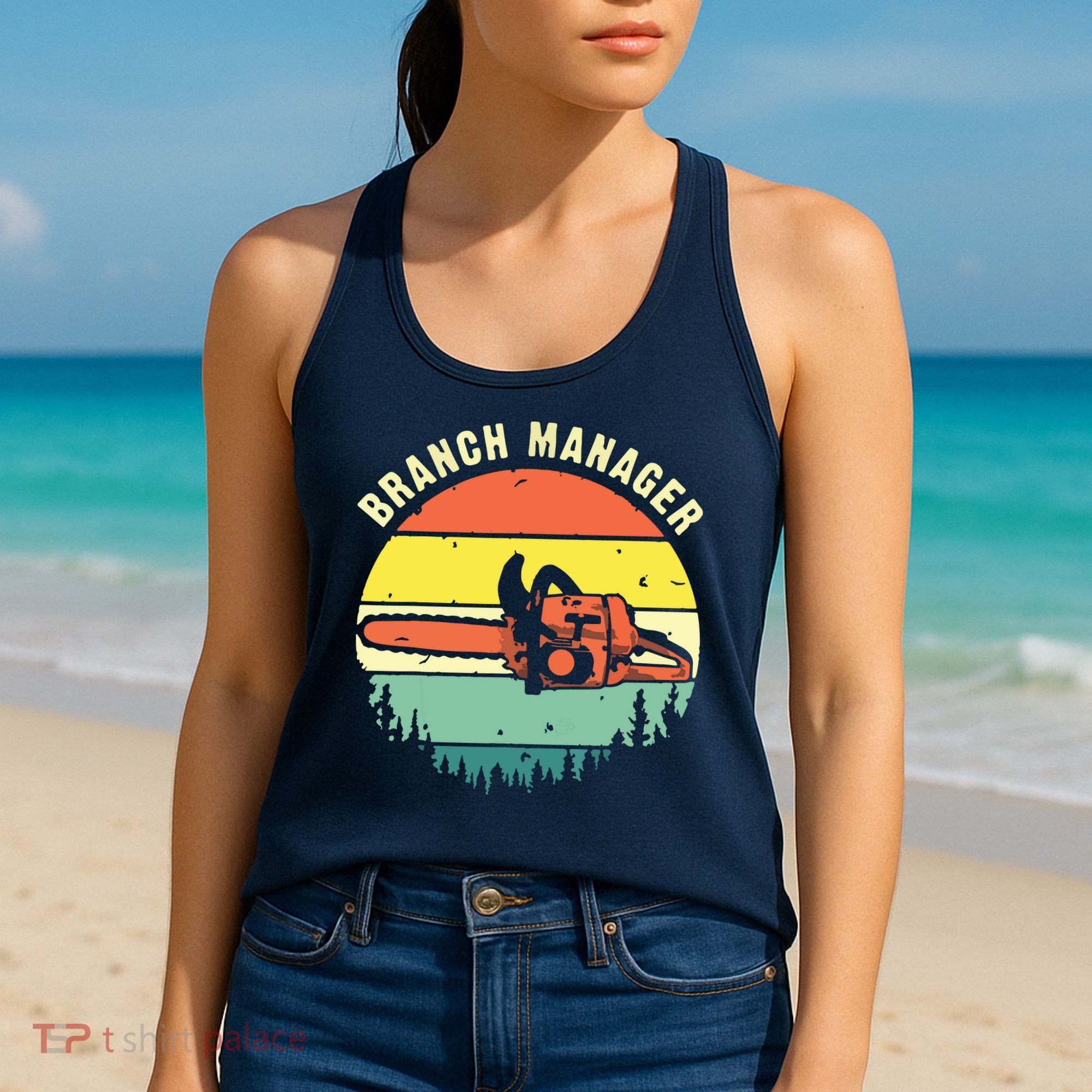 Cool Lumberjack Art Arborist Logger Branch Manager Women's Tank Top