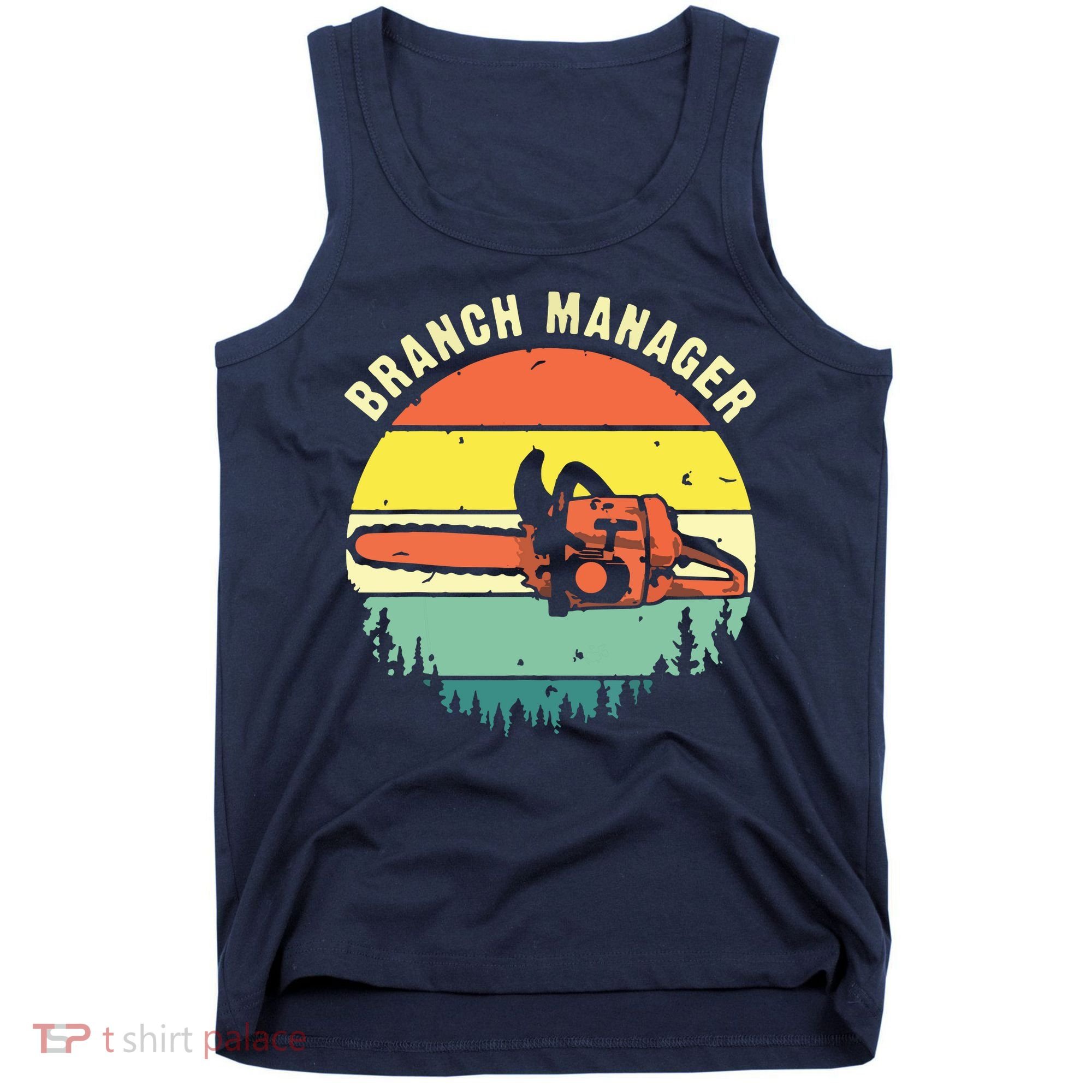 Cool Lumberjack Art Arborist Logger Branch Manager Tank Top