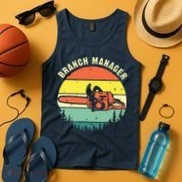 Cool Lumberjack Art Arborist Logger Branch Manager Tank Top thumb 4