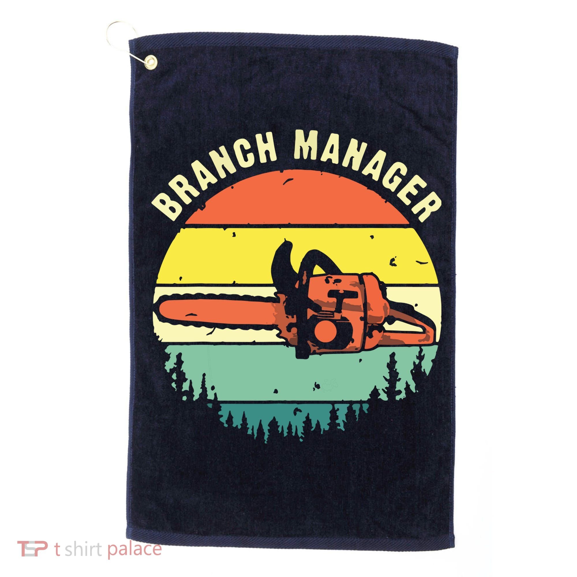 Cool Lumberjack Art Arborist Logger Branch Manager Golf Towel