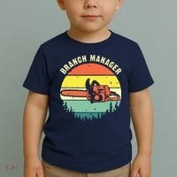 Cool Lumberjack Art Arborist Logger Branch Manager Toddler T-Shirt thumb 2