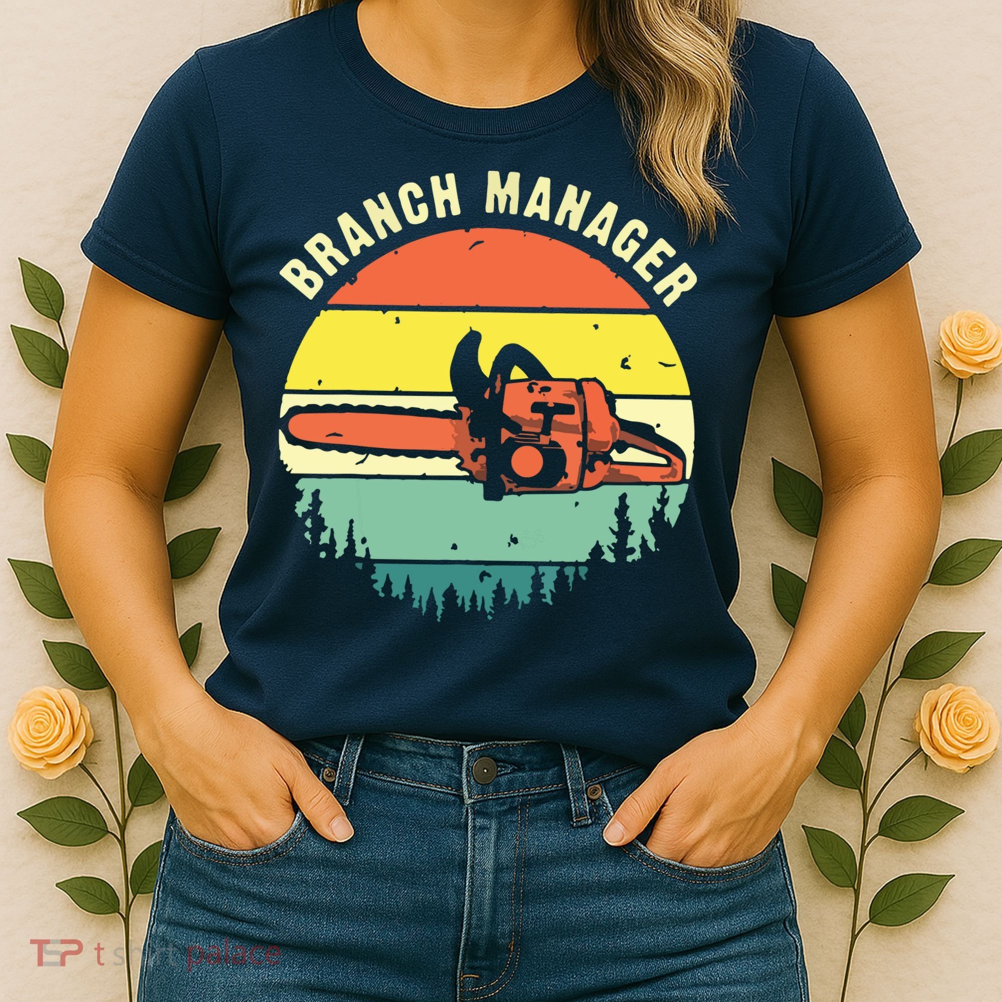 Cool Lumberjack Art Arborist Logger Branch Manager Women's T-Shirt