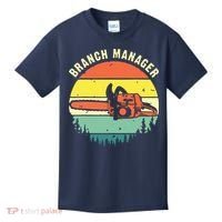 Cool Lumberjack Art Arborist Logger Branch Manager Kids T-Shirt thumb 0