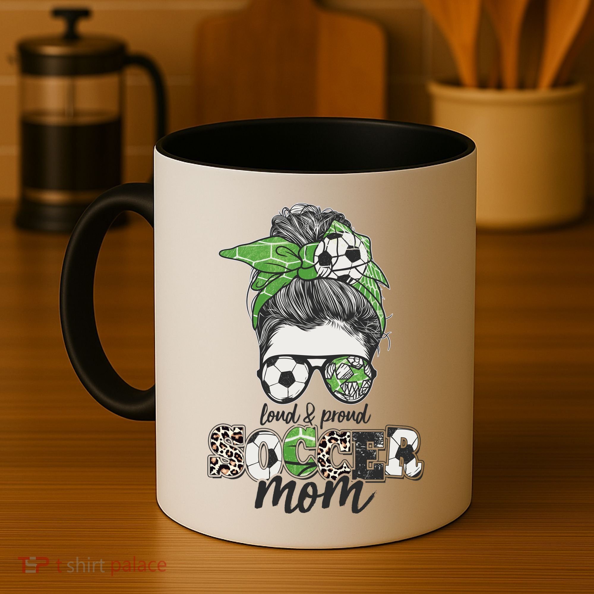 Cute Loud And Proud Soccer Mom Coffee Mug