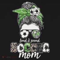 Cute Loud And Proud Soccer Mom Women's Hoodie thumb 2