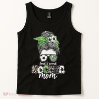 Cute Loud And Proud Soccer Mom Tank Top thumb 2