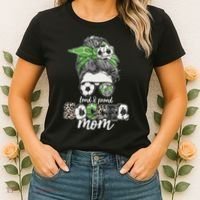 Cute Loud And Proud Soccer Mom Women's T-Shirt thumb 2