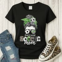 Cute Loud And Proud Soccer Mom Women's T-Shirt thumb 3