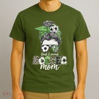 Cute Loud And Proud Soccer Mom T-Shirt thumb 3