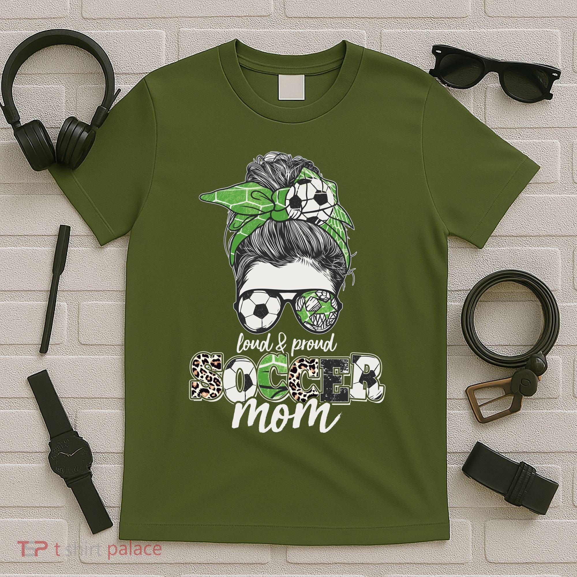 Cute Loud And Proud Soccer Mom T-Shirt