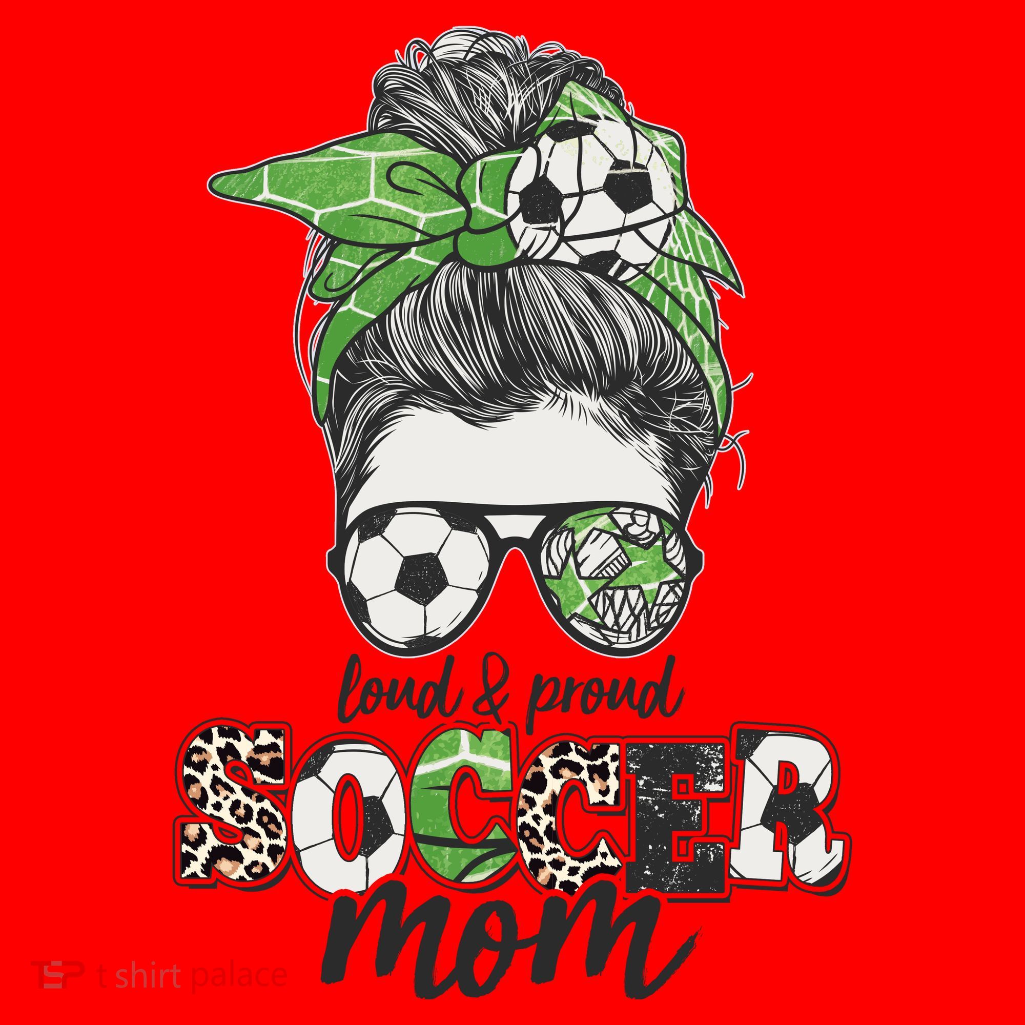 Cute Loud And Proud Soccer Mom Santa Hat