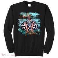 Chillin Like A Felon Trump For President 2024 Retro Summer Sweatshirt thumb 0