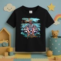 Chillin Like A Felon Trump For President 2024 Retro Summer Toddler T-Shirt thumb 3